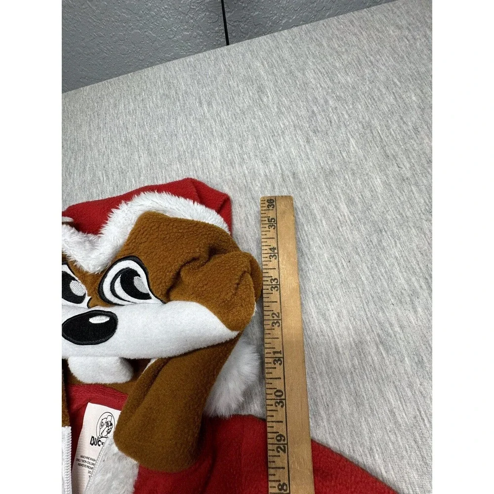 BUC-EES Bucky Beaver Santa CHRISTMAS MASCOT COSTUME‎ Body Suit 3T